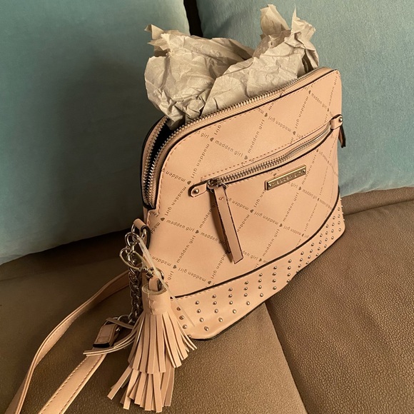 New Spiked Blush Logo Steve Madden Bag - Picture 2 of 2